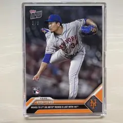 【オレンジパラレル】千賀滉大　MLB Topps Now 球団2位181奪三振