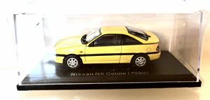 1/43 国産名車　日産　NX クーペ　　ブリスター未開封　ミニカーのみ　(日産車は、日産コレクションの場合もあり)