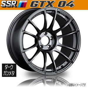 ホイール新品 4本セット SSR GTX04 ダークガンメタ スピ－ドスター 19インチ 5H114.3 8.5J+45 業販4本購入で送料無料 保証書付