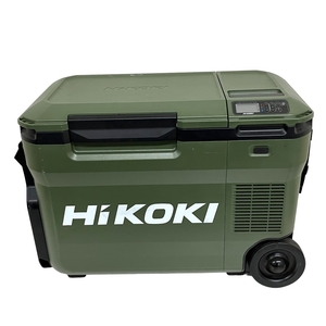 【動作保証】HiKOKI ハイコーキ コードレス冷温庫 UL 18DB フォレストグリーン キャンプ用品 14.4V/18V対応 中古 T8950358