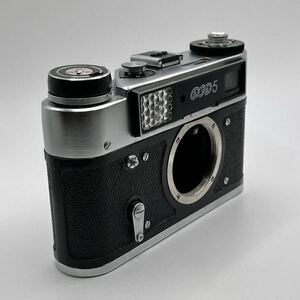 FED 5 フェド5 一眼式ファインダー スローシャッター セルフタイマー 巻き上げレバー ホットシュー 露出計搭載 Leica Lマウント ジャンク