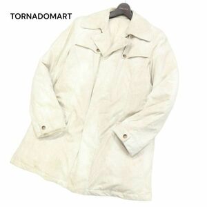 TORNADOMART トルネードマート 秋冬 マイクロスエード★ シングル ダウン コート Sz.L　メンズ　I3T01734_A#N