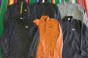 FLC-NF1 ノースフェイス THE NORTH FACE 薄手ハーフジップフリーストップス￥1～ビンテージUSA古着卸セット業者まとめ売り