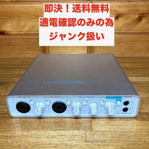 ★即決 送料無料 通電チェックのみ ジャンク扱い t.c.electronic konnekt 24D AUDIO INTERFACE オーディオ インターフェース