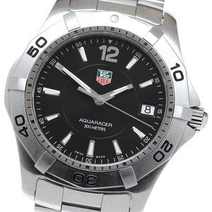 タグホイヤー TAG HEUER WAF1110 アクアレーサー デイト クォーツ メンズ 美品 _867590