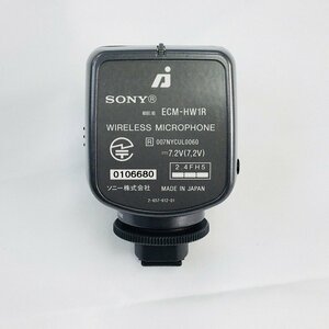 【ノーチェック】[SONY] ワイヤレスマイクロホン ECM-HW1 レシーバー欠品