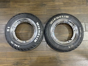 Michelin S1 3.00-10×2.10-10ホイール　［Vespa ET3等］　中古品