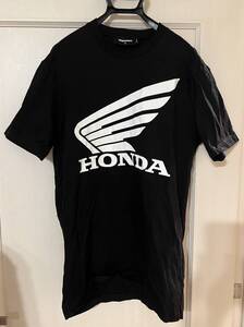 ディースクエアード ホンダ　半袖　Tシャツ　サイズM 黒　一回短時間使用したのみの超美USED