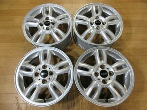 BMW MINI ミニ 純正 アルミホイール 4本 4H-100 15インチ 5.5J+45 検索用 ( R50 R51 R53 R54 R55 R56 R57 R58 ミニクーパー ミニワン )