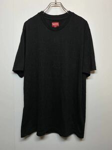 【M】Supreme knit mesh logo tee black シュプリーム ニット メッシュ ロゴ Tシャツ 総柄 ブラック F81