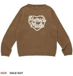 HUMANMADE HEART KNIT SWEATER ニット L NIGO