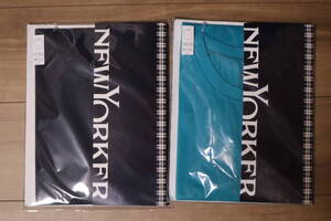 ★定価5,500円（2枚分）★未使用品★ ニューヨーカー　NEWYORKER ★ 半袖クルーネックシャツ ★sizeM