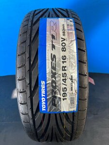 【横浜都筑店】１本特価品！！２０１８年制 TOYOタイヤ T1R 195/45R16 アバルト595、アバルト500 ホンダ S660等に