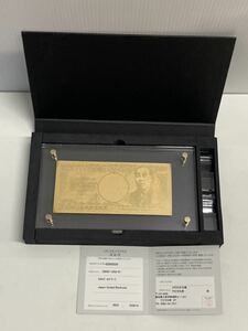 k24ゴールドリーフ　Japan-2sided Banknote 中古品