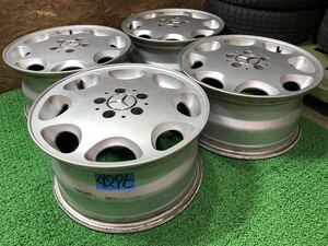 メルセデスベンツ純正 16inch 8j+34 PCD112 5穴 Mercedes-Benz W124 500E E500 Eクラス SL R129 Sクラス