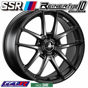 送料無料 WRX STI / S4 SSR スピードスター ライナー タイプ10 モノブロック ダークガンメタ 245/35R19 国産タイヤ ホイール4本セット