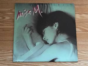 Miss M (中島みゆき) - Cold Farewell カナダ盤LP 
