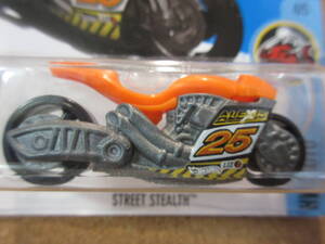 Hot Wheels STREET STEALTH HW MOTO 4/5 ストリート ステルス オートバイ 橙 ケビン・カオ スピードサイクル