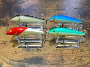 OLD/RAPALA/CD7/美品・ジャパンSP含む4点セット/FINLAND他/オールド/ラパラ/カウントダウン/フィンランド/(エリア/トラウト)