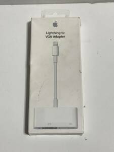 Apple Lightning VGAアダプタ 変換アダプタ A1439 箱付