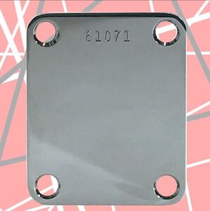 フランケン ネックプレート 刻印 61071 Made In USA EVH Franken制作用 #NECKPLATE-EVH-61071