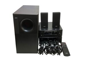 現状品 簡易再生確認 BOSE ボーズ RA-18 DVA-18 ACOUSTIMASS 5 SERIES 3 スピーカー オーディオセット DVDプレーヤー [TK25-0105-3]