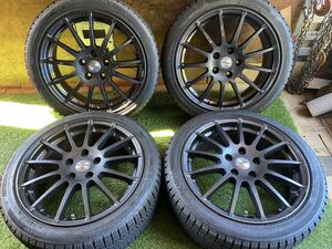 205/45R17 84Q BRIDGESTONE BLIZZAK VRX2 スタッドレス　バリ山４本セット　17x7J ET 52 PCD 112 5H MINI F55 F56 F57 JCW等