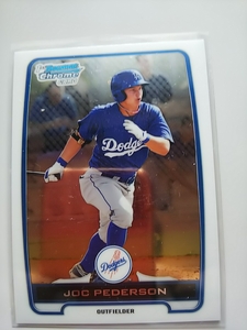 2012 Bowman Chrome Prospects Joc Pederson