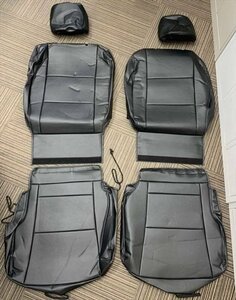 ピクシスバン S321M S331M (全年式) シートカバー フロント ヘッドレスト分割型 トヨタ 即納 送料無料 沖縄発送不可 □