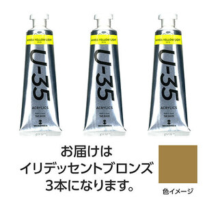 まとめ得 ターナー色彩 U35 イリデッセントブロンズ60ml 3個 TURNER108786 x [2個] /l