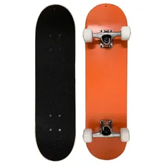 NEW STREET MOVE "スケートボード スケボー コンプリート 29"" Skateboard LBST0014 (オレンジ)"