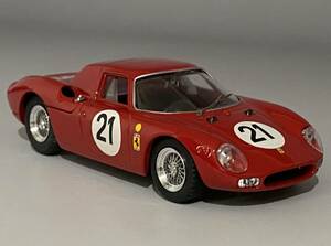 Best Model 1/43 Ferrari 250 LM #21 1位 24h Le Mans 1965 ◆ Jochen Rintd / Masten Gregory / Ed Hugus ◆ フェラーリ ベストモデル9173