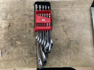 【中古品】MAC TOOLS(マックツール) 1/4"～15/16"コンビネーションレンチ12本組　ITVBWPKNERC0