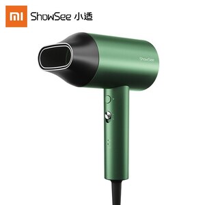 爆売れ Xiaomi showsee ヘアドライヤーポータブル 熱反応性陰イオン 1800w プロ品質 速乾性