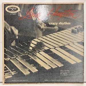 ●即決LP Lionel Hampton / Crazy Rhythm mg36034 j37577 米盤、ドラマーDg Mono ライオネル・ハンプトン