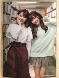 宮脇咲良 指原莉乃 生写真 ジャーバージャ タワレコ購入特典 AKB48 硬化ケース付き HKT48