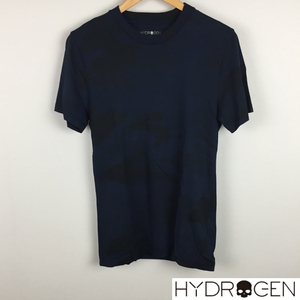 新品 ハイドロゲン 半袖Tシャツ ネイビー サイズS 送料無料