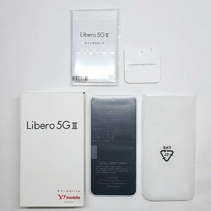 【K2】① ワイモバイル Libero 5G Ⅲ A202ZT ホワイトSIMフリー スマートフォン Y!mobile softbank