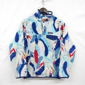 Patagonia サイズ WOMEN’S XS シンチラ スナップT フリース プルオーバー 総柄 マルチカラー パタゴニア 古着 ビンテージ 3F1019