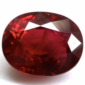 ◯天然ルビー0.754ct◯U 約5.7×4.3mm ルース 裸石 コランダム ruby corundum 宝石 ジュエリー jewerly テDA5 BC8/BC8