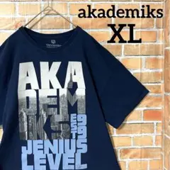 akademiks ビッグプリント デカロゴ オーバーサイズ 半袖 Tシャツ