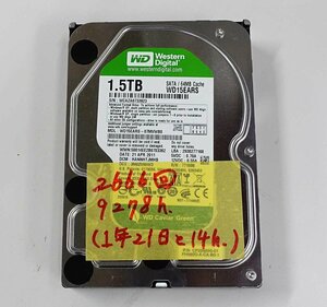 クリックポスト WD WD15EARS 1.5TB HDD 3.5インチ SATA データ消去 ハードディスク WESTERN DIGITAL S052905