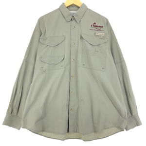 古着 コロンビア Columbia PFG 長袖 フィッシングシャツ メンズL相当 /eaa470562