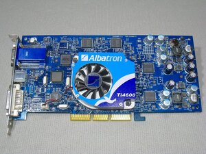 【中古】玄人志向 NVIDIA GEFORCE4 Ti 4600 GF4TI4600A-AGP128C AGP接続