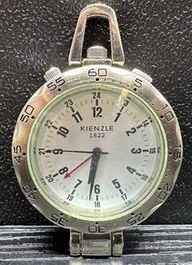 懐中時計 KIENZLE 1822 6L71 NO JEWELS STAINLESS STEEL キンツレ 84.67g WA202