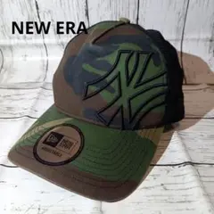 ◆6423  NEW ERA   ニューヨーク・ヤンキース　迷彩　アジャスタ