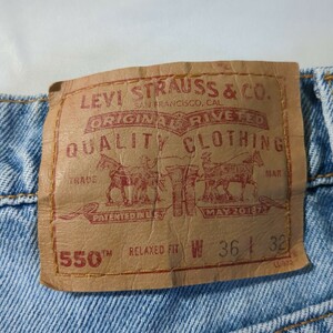 USA製 リーバイス LEVI’S550 デニムパンツ ジーパン ビンテージ 90s