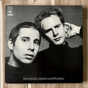 【JPN盤/LP】Simon & Garfunkel サイモン＆ガーファンクル / Bookends ■ CBS/Sony / SONX 60012 / Paul Simon / 初期オレンジラベル