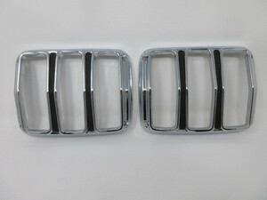 13489.1964-65-1966 FORD MUSTANG フォード マスタング テールランプ ベゼル Chrome！ 左右set NEW　OER製