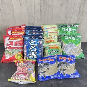 新品 釣り餌 まとめて16点 2点おまけ ハエ競技用まきえ 淡水釣り用配合エサ とろ選 ふかトロ コイミー スイミール 釣り ペット / 59181